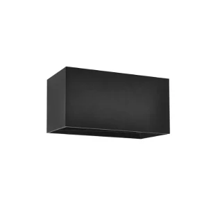 Aplique de Pared LED Apliques Exterior 200mm x 100mm x 100mm Negro Muñoz e Hijos | 005217