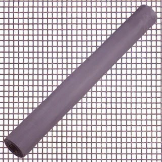 Tela Mosquitera Fibra Vidrio Gris 18x16/120 cm. Rollo 50 metros.