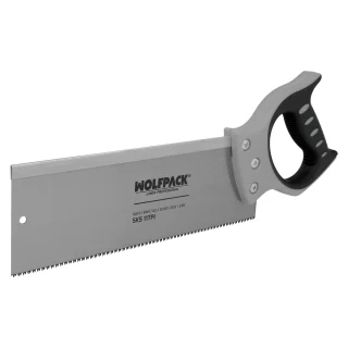 Serrucho Costilla Bimaterial 300 mm / 12" Sierra Carpintero, Serrucho Carpinteria, Sierra Costilla, Sierra Madera, Plastico, etc