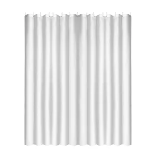 Cortina Ducha Tela Blanca 180x200 cm.