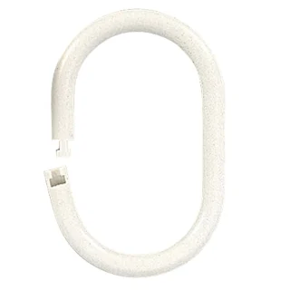 Anilla Baño Oval 18 mm. (Bolsa 100 Unidades) Blanca