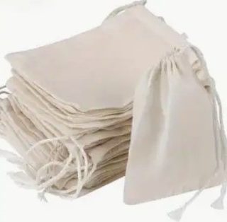 Bolsa Antidesperdicio de Algodón (cosmètica sólida)