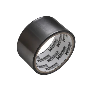 Cinta Adhesiva Aluminio Negro 48 mm. x  5 m. 66 micras