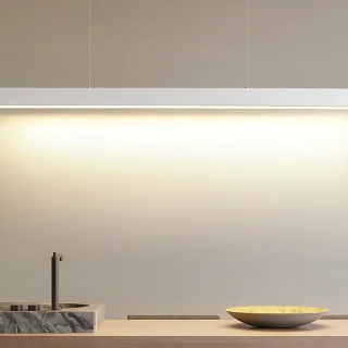 Luminaria Lineal LED Lineal 120cm Blanco Muñoz e Hijos | 171216