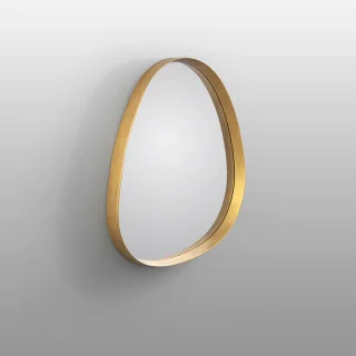 Espejo Pequeño Dorado Julie Schuller