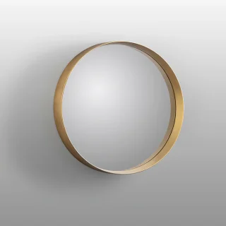 Espejo Redondo Mia Ø102cm Dorado Schuller | 646277