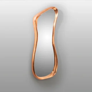 Espejo Decorativo Gina 170cm Pan de Oro Rosa Schuller | 719483