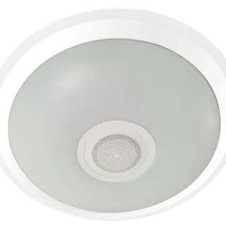 Plafón LED Musical Ø430x50mm Blanco Muñoz e Hijos | 90M54B