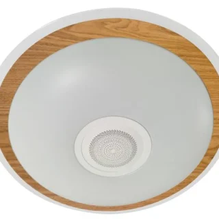 Plafón LED Musical Ø530mm Madera Muñoz e Hijos | 90M55M