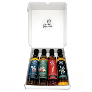 Aceite especiado Pack de 4 botellas de 250ml.
