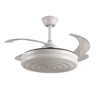 Ventilador Techo LED | 6480 lm | Control APP | 108 cm | Blanco | BELAIR ARCOS | Ref: F-1010 | LUZGURÚ