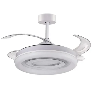 Ventilador Techo con Luz | BELAIR TEBE | 108 cm | Blanco | F-1031 | LUZGURÚ