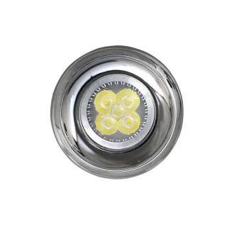 Empotrable Alfa Cromo Redondo 1xGU10 | Fabrilamp | 030180820