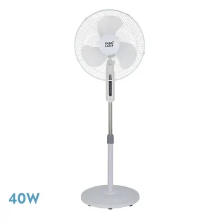 Ventilador de Pie Etesio Blanco 3 Velocidades 40W | Abrila | 183941001