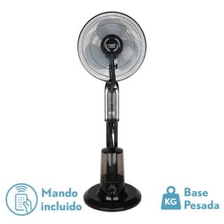Ventilador de Pie Nebulizador Tromba Negro 80W | Abrila | 184441009