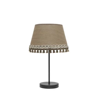 Lámpara Sobremesa Ada Negro/Arena | Abrila | 186571009