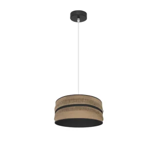 Colgante Natalia Negro/Saco 30x30 cm | Abrila | 188593009