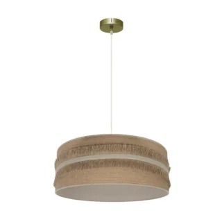 Colgante Natalia Cuero/Saco-Beis 50x50cm | Abrila | 188595015