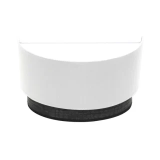 Aplique Pared Tatiana Blanco/Madera Negra | Abrila | 189161009