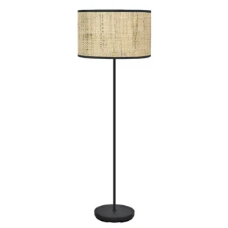 Pie de Salón Natasha Negro/Cañizo 163 cm | Abrila | 189941009