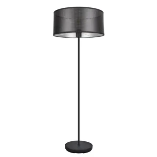 Lámpara de Pie Anastasia Negro/Plata 159cm | Abrila | 190141009