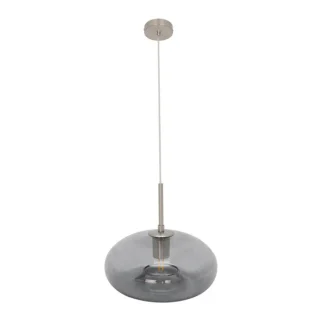 Lámpara Colgante Pinap Niquel/Ahumado | Abrila | 193492803