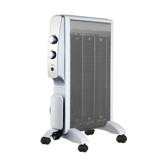 Radiador de Mica Abrigo 1500W Blanco/Plata | Abrila | 202011574