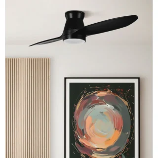 Ventilador Techo Nordic Negro 132cm | Abrila | 207891209