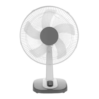 Ventilador Sobremesa Arroyo Pequeño Blanco/Gris 40W | Abrila | 210871128