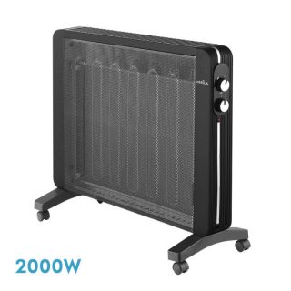 Radiador de Mica Manglar 2000W Negro | Abrila | 228922009