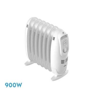 Radiador de Aceite Irlanda 900W Blanco 7 Elementos | Abrila | 231030901
