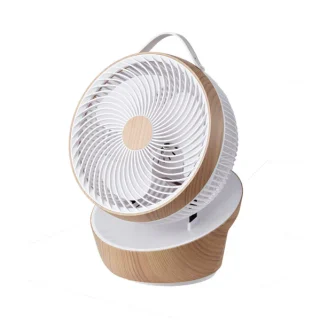 Ventilador Sobremesa Petirrojo Blanco/Madera | Abrila | 236071068