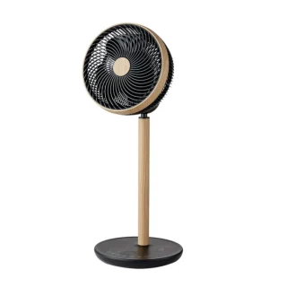 Ventilador de Pie Colibri Negro/Madera | Abrila | 236241088