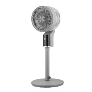 Ventilador de Pie Persa Gris/Cromo 50W | Abrila | 236841045
