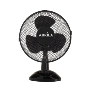 Ventilador Sobremesa Pizarro Pequeño Negro 25W | Abrila | 238071109