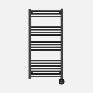 Toallero Eléctrico Scuti Negro 750W | Abrila | 250307009