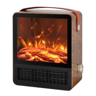 Termoventilador Cerámico Caleta 1500W Marrón | Abrila | 253121502