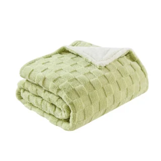 Manta Eléctrica Alcantara Verde/Blanco 160W 160x120cm | Abrila | 254091606