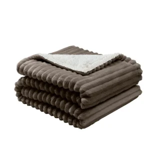 Manta Eléctrica Jaraiz Marrón/Blanco 160W | Abrila | 254291602