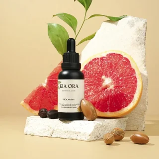 NOURISH - Aceite capilar nutritivo de marula, jojoba, argán y esencial de pomelo