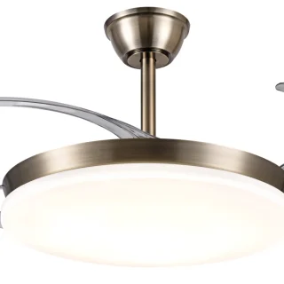 Ventilador Techo Chloe-L Ø108cm Oro Envejecido App PB Lighting | PB50413