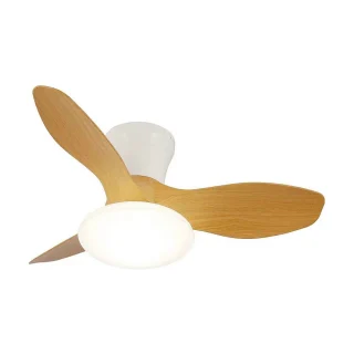 Ventilador con Luz Tulip 80cm Madera Pb Lighting | PB80236