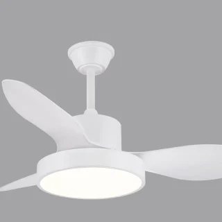 Ventilador con Luz Ginna-XL 120cm Blanco Pb Lighting | PB80270