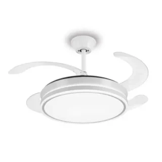 Ventilador Techo Ambra-S Ø92cm Blanco App PB Lighting | PB80511