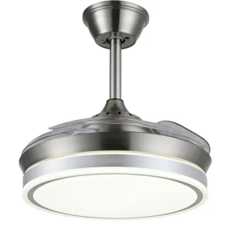 Ventilador Techo Ambra-S Ø92cm Cromo Mate App PB Lighting | PB80512