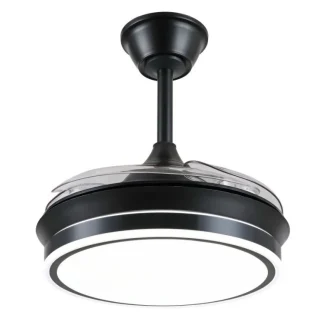 Ventilador Techo Ambra-S Ø92cm Negro App PB Lighting | PB80514