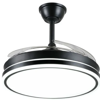 Ventilador Techo Ambra-L Ø108cm Negro App PB Lighting | PB80614