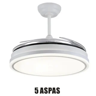 Ventilador Techo Ambra-XXL Ø135cm Blanco PB Lighting | PB92611