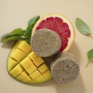 INDO – Champú potenciador del volumen de tulsi, manteca de mango y esencia de pomelo y lima