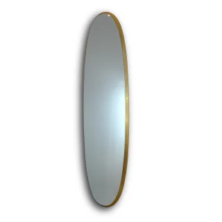 Espejo Oval Oro Aries Schuller